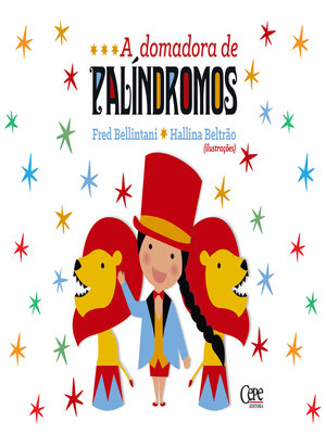 cover image of A domadora de palíndromos